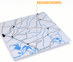 3d view of Daguanzhuang