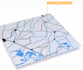 3d view of Huangzhuang