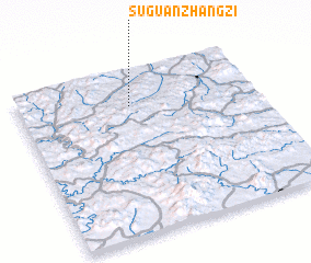 3d view of Suguanzhangzi