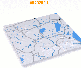 3d view of Quanzhou