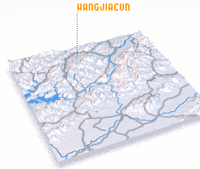 3d view of Wangjiacun