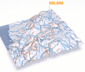 3d view of Kalama