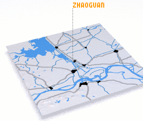 3d view of Zhaoguan