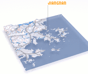 3d view of Jiangnan