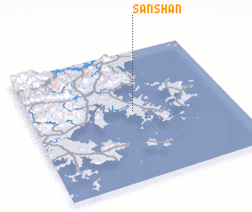3d view of Sanshan