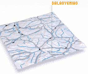 3d view of Dalaoyemiao