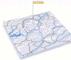 3d view of Wuzhai