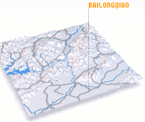 3d view of Bailongqiao