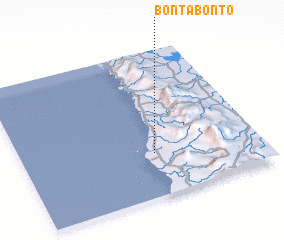 3d view of Bontabonto