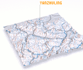 3d view of Yanzhuling