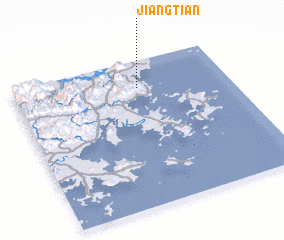 3d view of Jiangtian