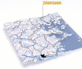 3d view of Zhangwan