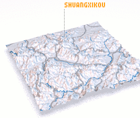 3d view of Shuangxikou