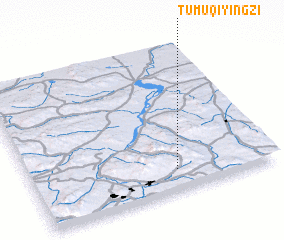 3d view of Tumuqiyingzi