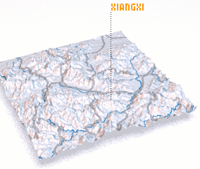 3d view of Xiangxi