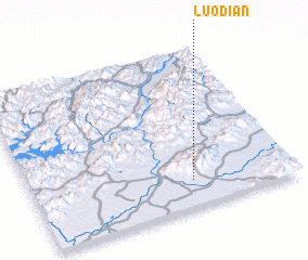 3d view of Luodian