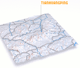 3d view of Tianhuangping