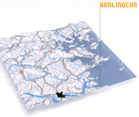 3d view of Wenlingcun