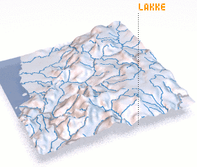 3d view of Lakke