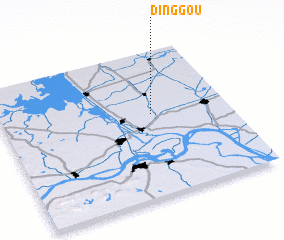 3d view of Dinggou