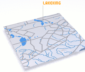 3d view of Lake King