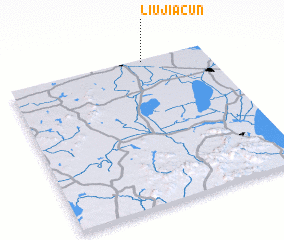 3d view of Liujiacun