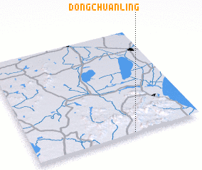 3d view of Dongchuanling