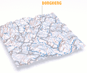 3d view of Dongkeng