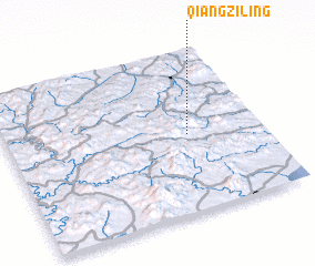 3d view of Qiangziling