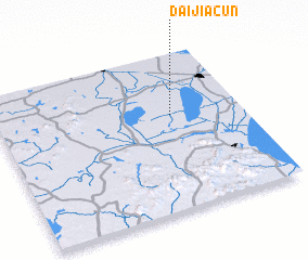3d view of Daijiacun