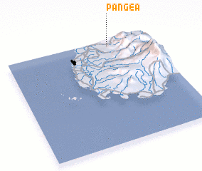 3d view of Pangea