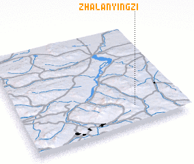 3d view of Zhalanyingzi