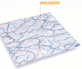 3d view of Hanjiagou