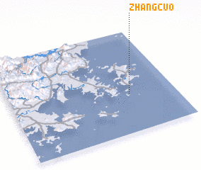 3d view of Zhangcuo