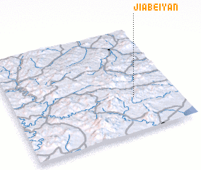 3d view of Jiabeiyan