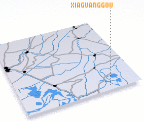 3d view of Xiaguanggou