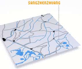 3d view of Sangzhenzhuang