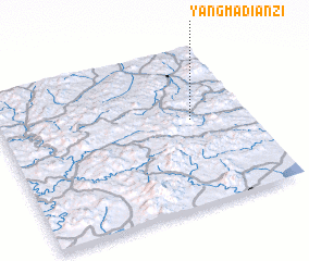 3d view of Yangmadianzi
