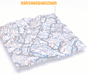 3d view of Nanshandianzhan