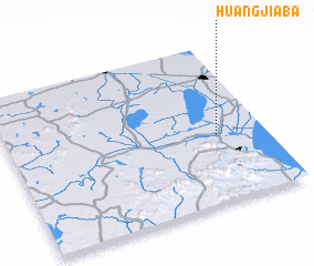 3d view of Huangjiaba