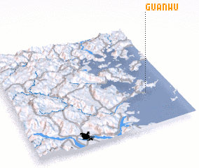 3d view of Guanwu