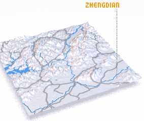 3d view of Zhengdian