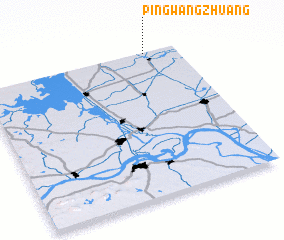 3d view of Pingwangzhuang