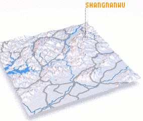 3d view of Shangnanwu