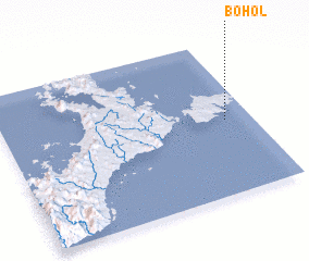 3d view of Bohol