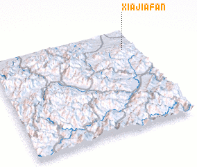 3d view of Xiajiafan