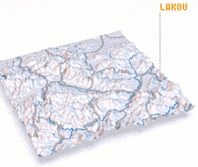 3d view of Lakou