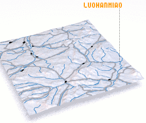 3d view of Luohanmiao