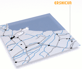 3d view of Ershicun