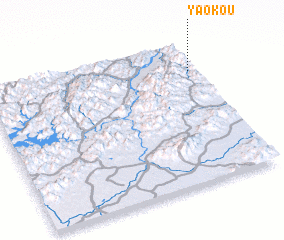 3d view of Yaokou